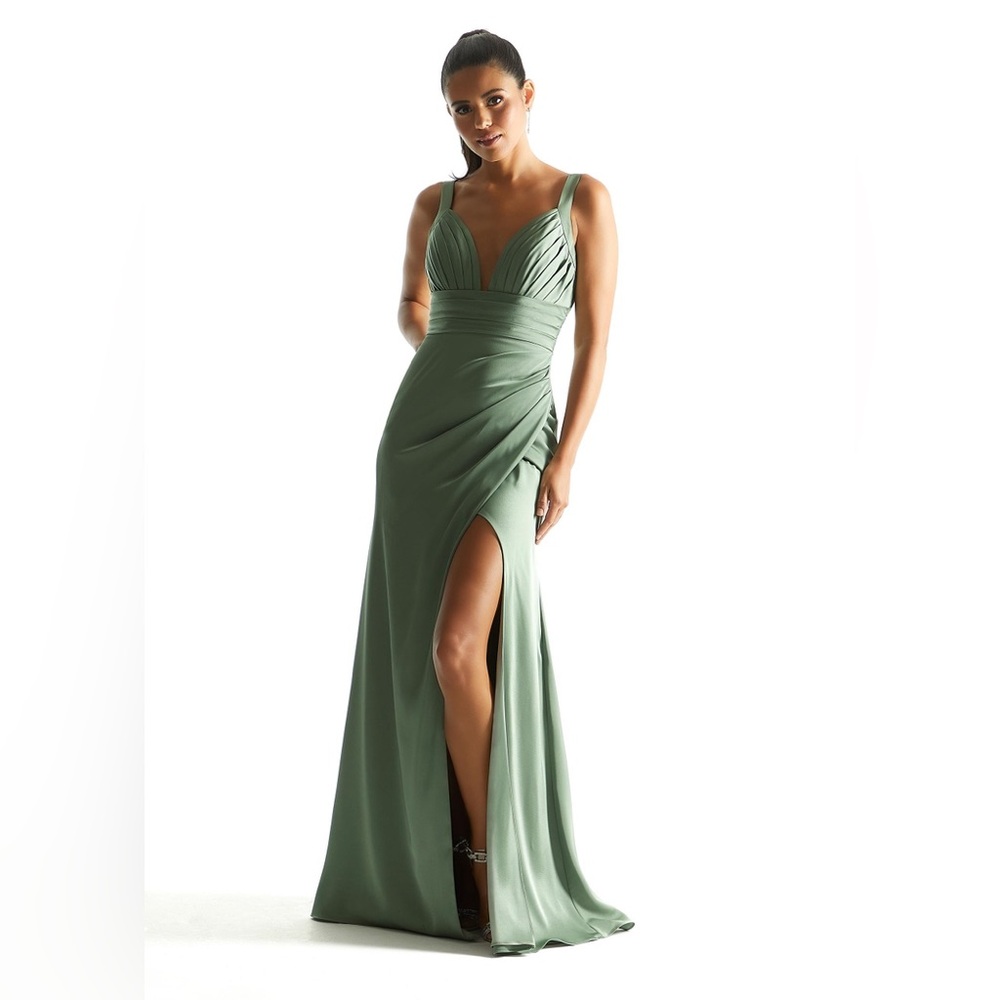 NWT MORILEE satin gown, size 12